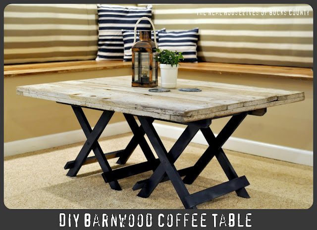 DIY Reclaimed Wood Coffee Table