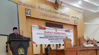 Pelantikan Suleman Sych Butuh Sebagai Anggota DPRD, Sekda Luwu Ucapkan Selamat