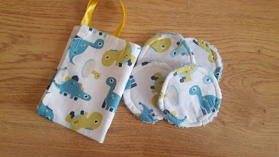 DIY Reusable face scrubbies with terry cloth backing 