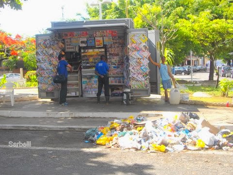 Nota zero para essa turma da Limpurb