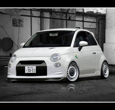 New Fiat 500 virtual tuning by Digimods Posted by 500blog at 824 AM