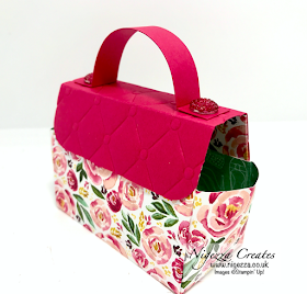 Nigezza Creates with Stampin' Up! Best Dressed Gift Bag Mini Hand Bag