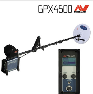 Minelab metal detectors gpx4500