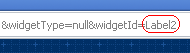 widget id