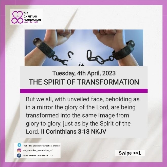 THE SPIRIT OF TRANSFORMATION | LOVE, LIGHT AND LIFE 