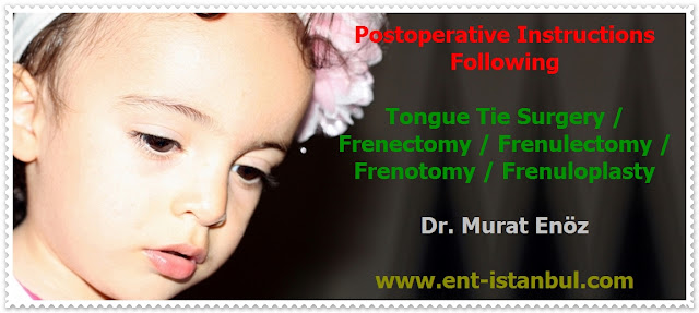 Tongue Tie (Ankyloglossia) Definition - Symptoms of Tongue Tie - Ankyloglossia Related Health Problems - Diagnosis of Tongue Tie - Treatment of Tongue Tie - Tongue Tie Surgery - Frenectomy - Frenulectomy - Frenotomy - Frenuloplasty - Post-operative Exercises for Tongue Tie Surgery - Post-Operative Instructions for Tongue Tie Surgery - Bloodless Tongue Tie Operation