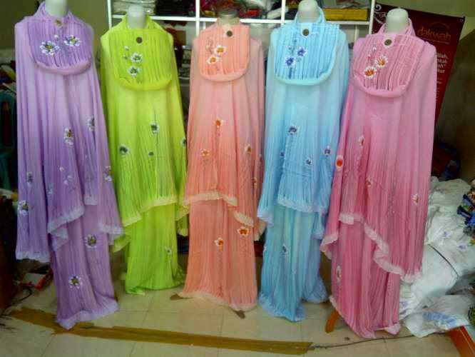 Distributor Mukena Spandek Cantik Terbaru 2014 2015