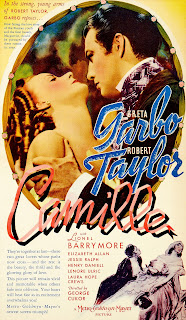 CAMILLE. Folleto anuncio, interior: 17 x 28 cms. Estados Unidos. MARGARITA GAUTIER. Camille. 1936. Estados Unidos. Dirección: George Cukor. Reparto: Greta Garbo, Robert Taylor, Lionel Barrymore, Elizabeth Allan, Jessie Ralph, Henry Daniell, Lenore Ulric, Laura Hope Crews.