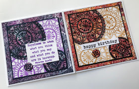 PaperArtsy EGL01 - Stamping on Gel Plate 