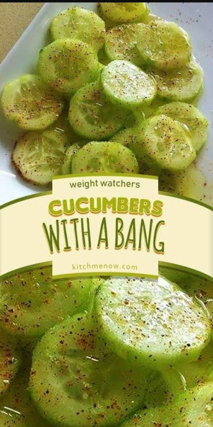 Cucumbers with a BANG!