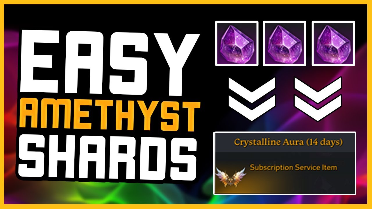 Get Amethyst Shards