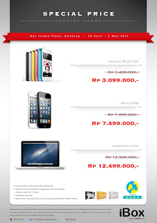 iBox dengan Bank Mega promo special price