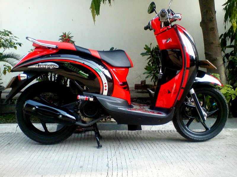 23+ Modifikasi Scoopy Hitam, Info Top!