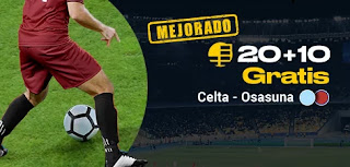 bwin promo Celta vs Osasuna 5 enero 2020