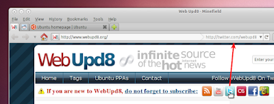 Firefox4 Linux breadcrumbs