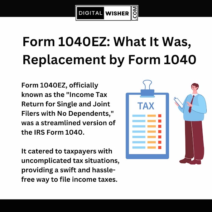 Form 1040EZ: What It Was, Replacement by Form 1040