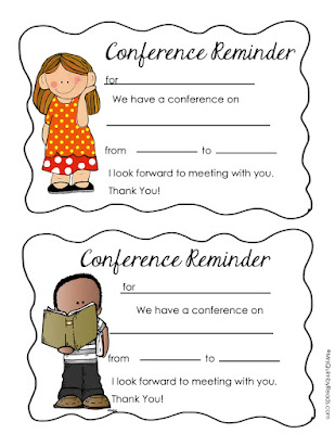 parent conferences, teacher resources