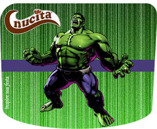 Hulk Birthday Party Free Printable Candy Bar Nucita Labels.