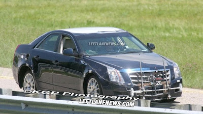 Spy Shots:  Cadillac ATS 