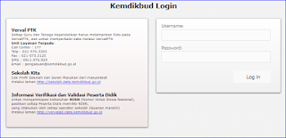 Kemendikbud Login Verval GTK 2017