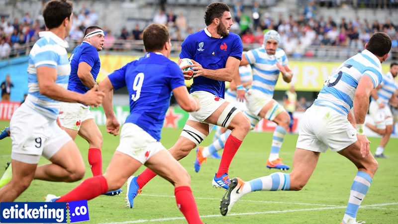 France vs Argentine Rugby World Cup match