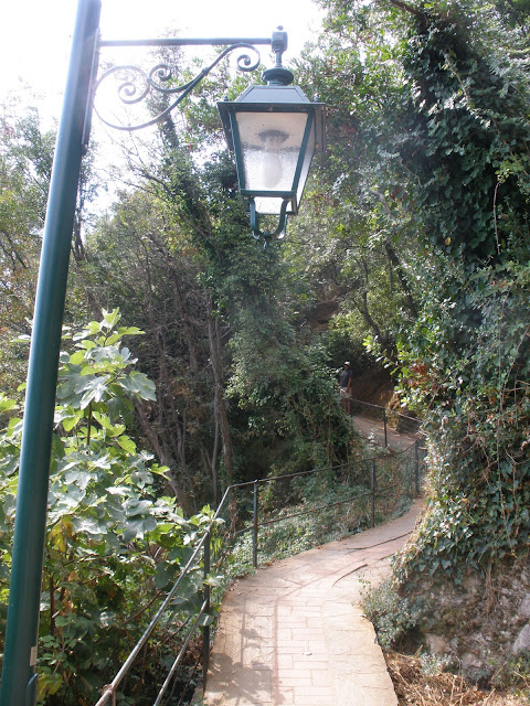 Walking route to Portofino