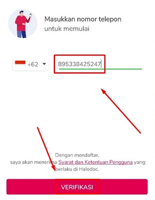 Verifikasi Nomor Telepon