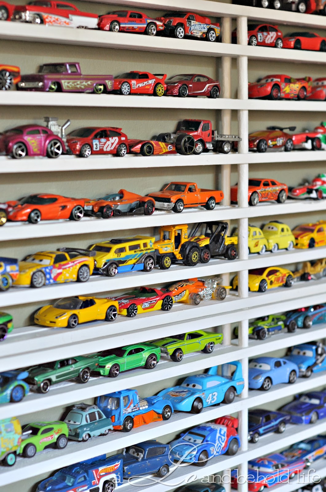 DIY Matchbox Car Garage **UPDATED**  A Lo and Behold Life