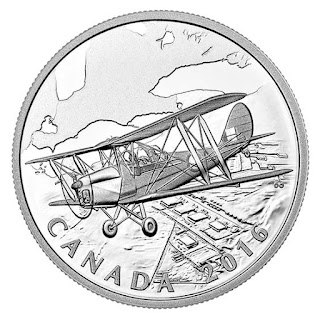 Canada 20 Dollars Silver Coin 2016 British Commonwealth Air Training Plan