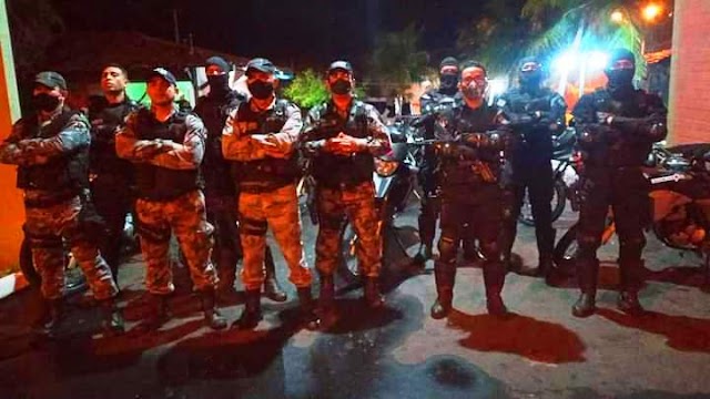 Policiais Militares do 2º BPM realizaram a Operação Impacto neste fim de semana em Parnaíba