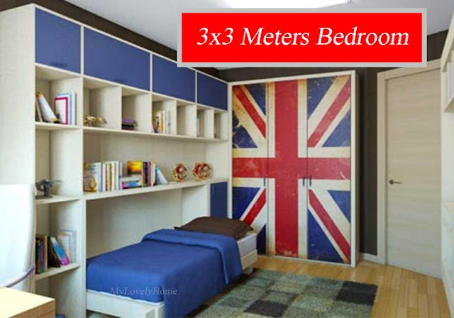 3x3 Meters Bedroom Layout 