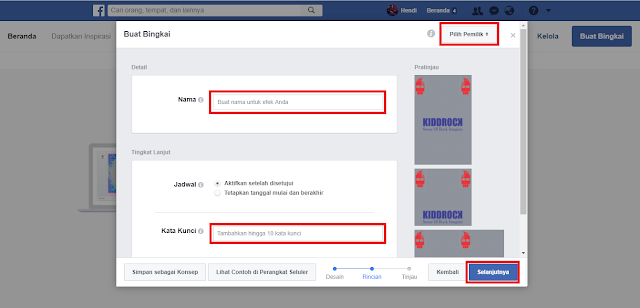 Cara membuat efek bingkai foto dan vidio di facebook