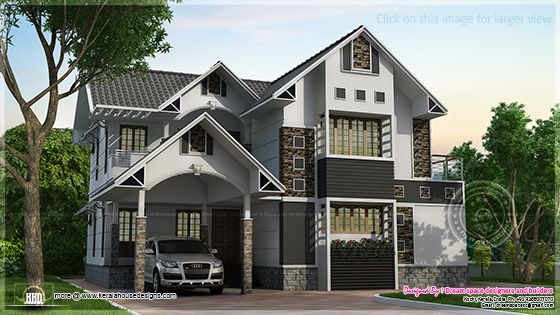 Fusion style villa design