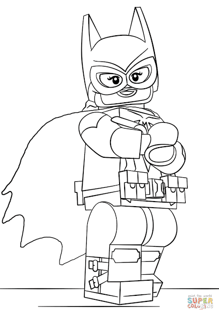 Click The Lego Batgirl Coloring Pages To View Printable Version Or Color It  Online Patible With Ipad And Android Tablets