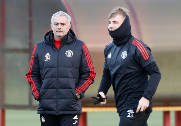 Luke Shaw has made just three appearances for Manchester United this season