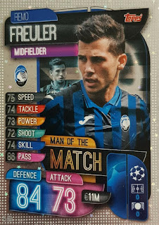 Topps Match Attax UEFA Champions League 2019-2020 (International Variant) Atalanta BC Set