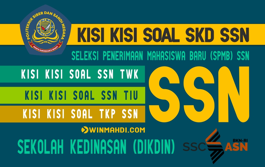 Soal SKD Poltek SSN dan Pembahasan