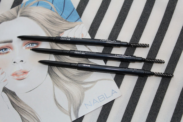 Nabla Brow Divine : Venus, Mercury, Neptune. Swatches e primissime impressioni