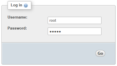 phpMyAdmin warning