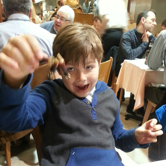 Jacob eating Barnacles at O Ramiro Lisbon