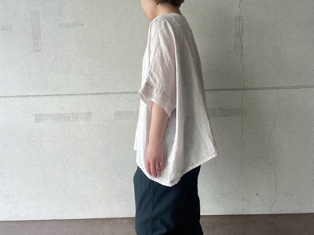 pas de calais【パドカレ】フレンチリネン ブラウス◆八十八/丸亀香川県・eighty88eight/新居浜愛媛県エイティエイト
