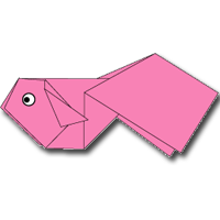 Cara Membuat Origami Ikan Mas