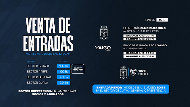 Venta de Entradas de Blooming vs Royal Pari