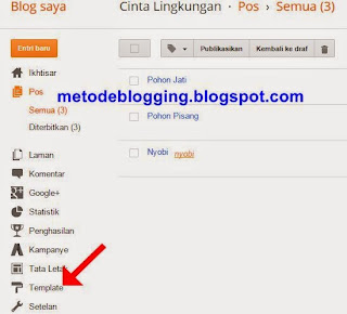 Dasbor Blogger