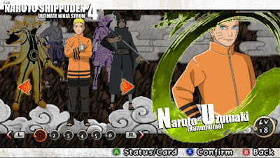Naruto Shippuden : Ultimate Ninja Impact Mod Texture Naruto [Nanadaime] For PPSSPP Terbaru