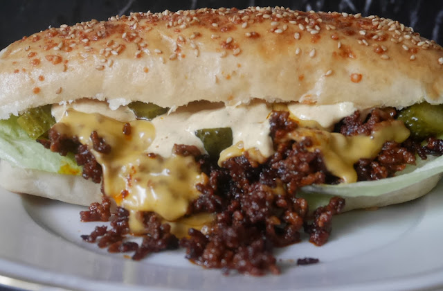 Big Mac Salat im Baguette