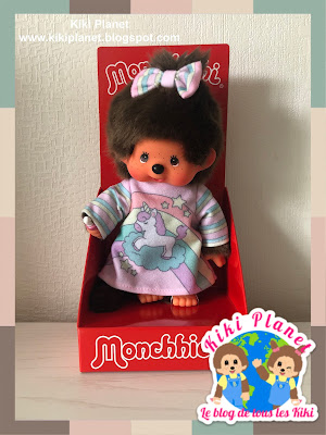 kiki Monchhichi licorne pyjama pajama unicorn new nouveau