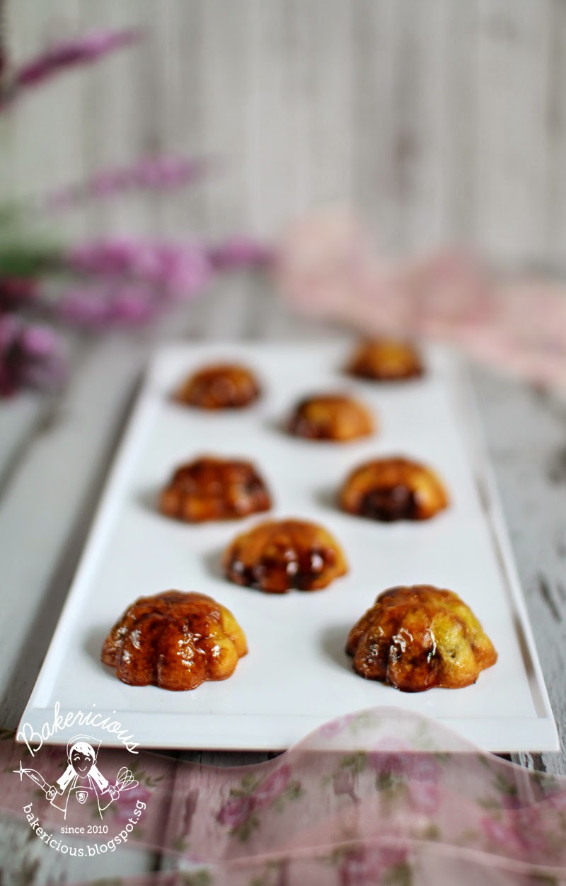 Bakericious: Kuih Pumpkin Cara Manis 南瓜小甜点