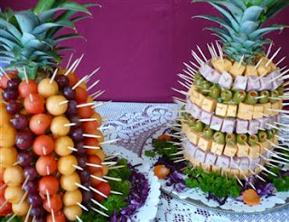 Centerpieces with Pineapple, Part 2