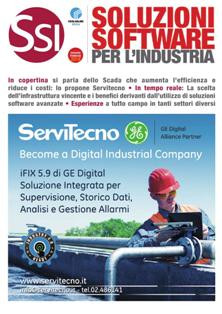 SSI Soluzioni Software per l'Industria - Gennaio & Febbraio 2018 | TRUE PDF | Trimestrale | Professionisti | Automazione
È l’inserto di Automazione Oggi che offre una panoramica sulle più innovative tecnologie e metodologie di gestione integrata dei processi aziendali.